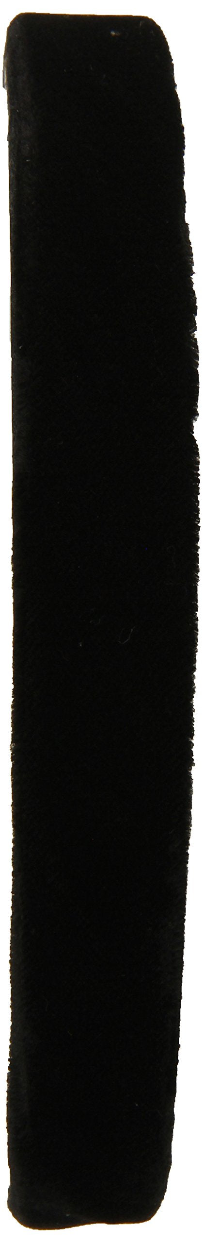 Traditional Flexible Black Velvet Head Band With Teeth