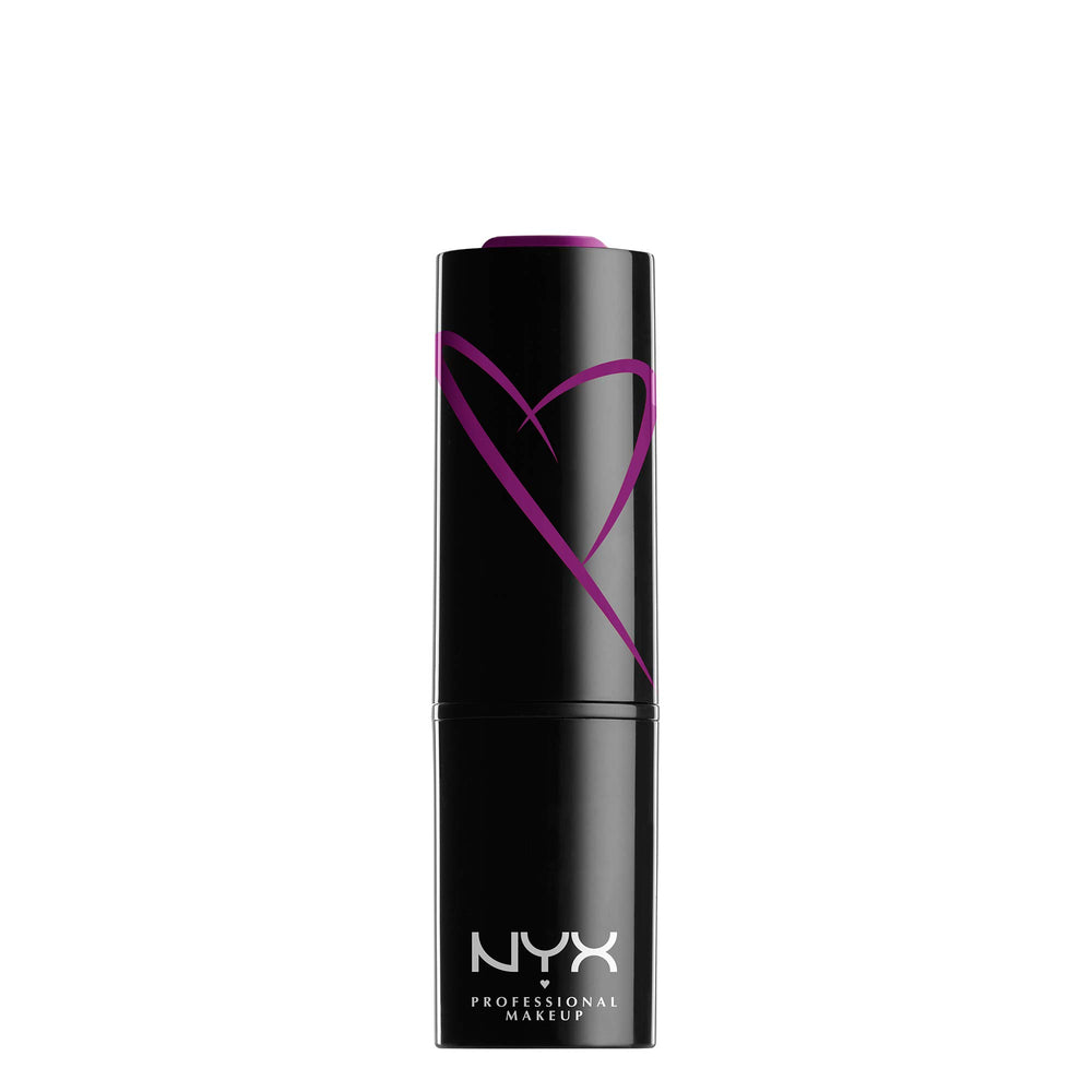 PROFESSIONAL MAKEUP Shout Loud Satin Lipstick, Infused With Shea Butter - Emotion (Bright Purple-Pink)