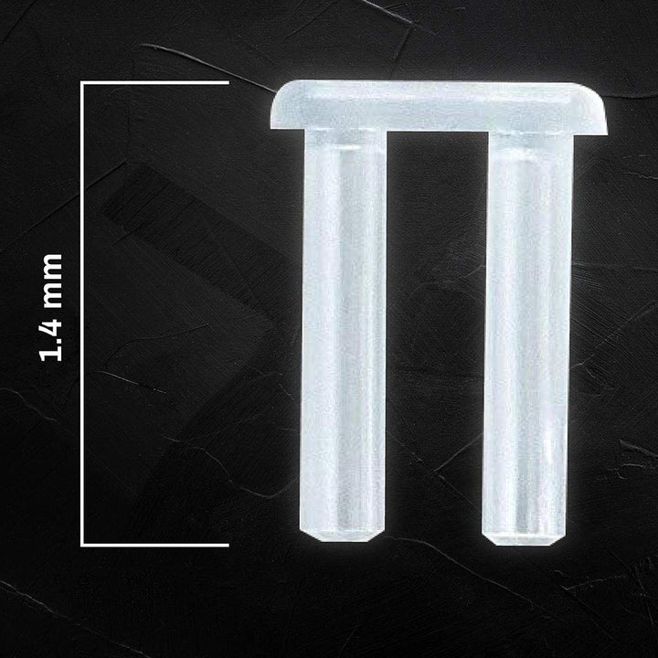 Premium Quality Rimless Frames Plugs Pins Bushings | 50 pcs | by Sports World Vision