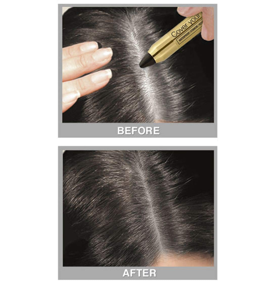 Waterproof Hair Color Touch-Up Pencil - Dark Brown