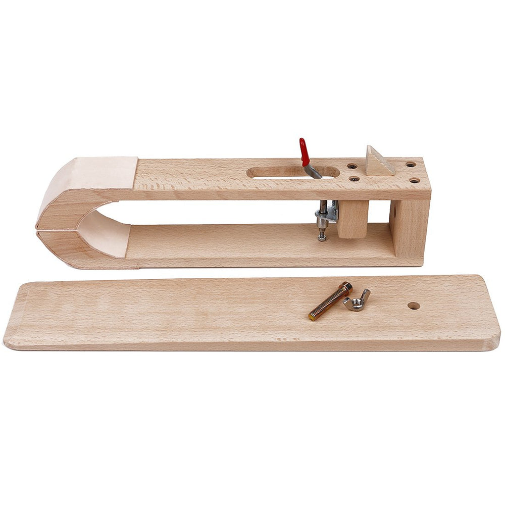 Wood Leather Craft Hand Stitching Pony Horse Leather Clamp with Pre Wrapped Leather Clamp
