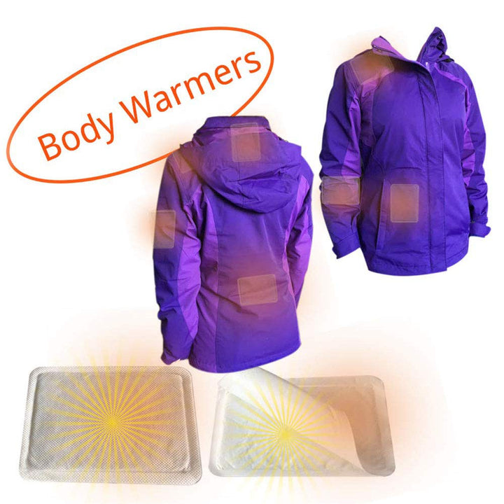 Body Warmers Patch Disposable with Adhesive Backing Gives 12 Hours Warm Pad - 5 Packs Heat Warmers for Body, Warmers Hand and Feet for Camping