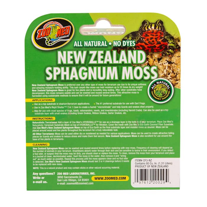 New Zealand Sphagnum Moss
