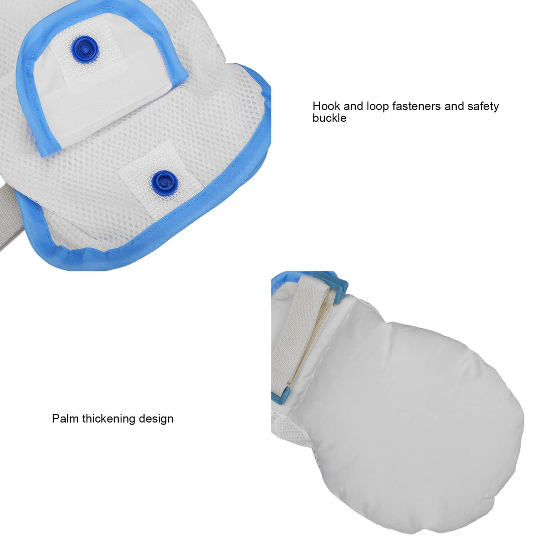 Restraint Glove Double Security Mitt Hand Restraints Safety Mitt Breathable Comfort Glove for Elderly Hand