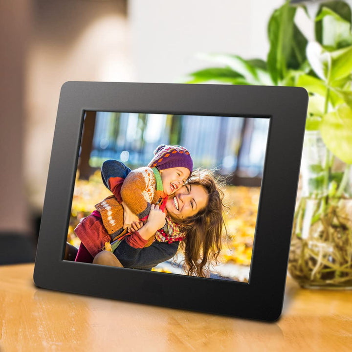 8 Inch Digital Photo Frame, Transitional Effects, Hi-Resolution slideshow, Interval time Adjust - Great Gift