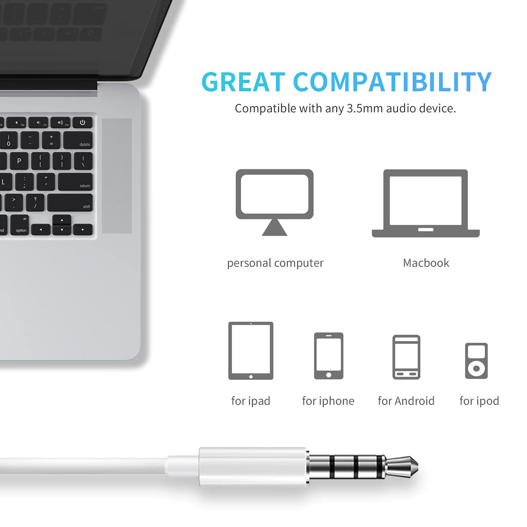 Wired Earbuds Headphones 4 Pack, 3.5mm Jack Ear Buds with Microphone and High Sound Quality, Headphones Compatible with Computer Laptop iPad and Android Phones in School Office and Home