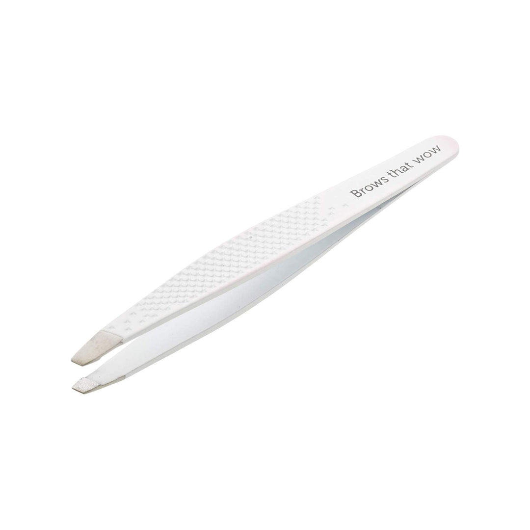 Beauty Tools, Brows That Wow-Diamond Coated Slant Tip Tweezer