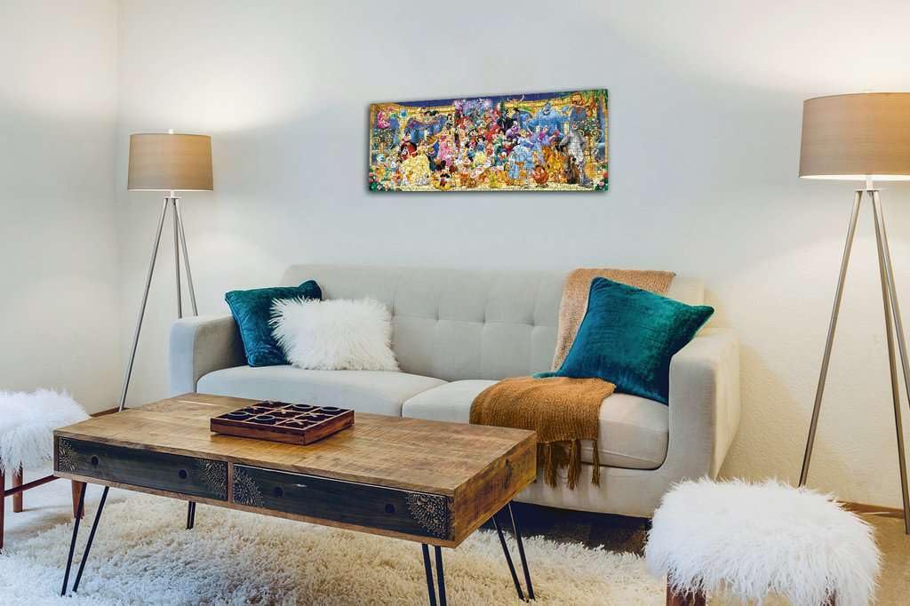 Disney Panoramic Jigsaw Puzzle (1000 Piece)