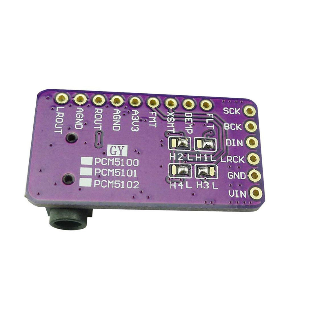 PCM5102 I2S IIS Lossless Digital Audio DAC Decoder Module Stereo DAC Digital-to-Analog Converter Voice Module for Arduino Raspberry Pi