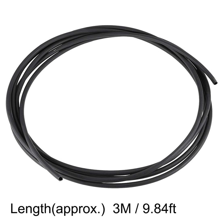 Heat Shrink Tubing, 3/16(4.8mm) Dia 8.9mm Flat Width 3:1 Rate Shrinkable Tube Cable Sleeve 10ft - Black