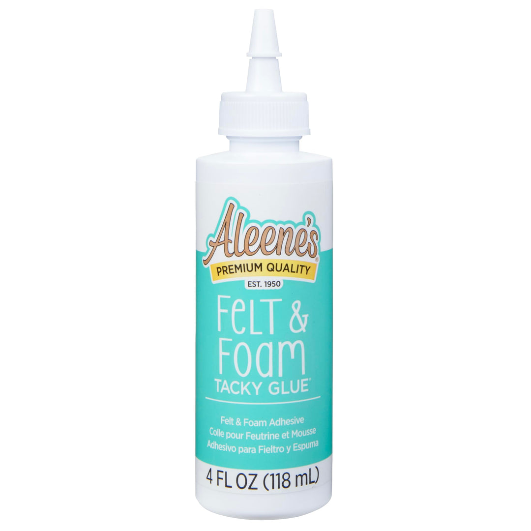 Aleene's Felt and Foam Tacky Glue, 4 FL OZ, Original Version