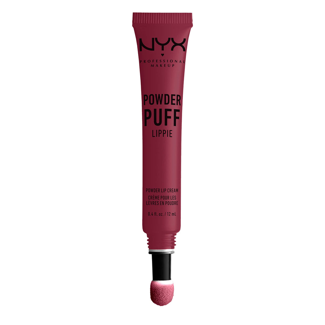 Powder Puff Lippie Lip Cream, Liquid Lipstick - Prank Call (Burgundy)