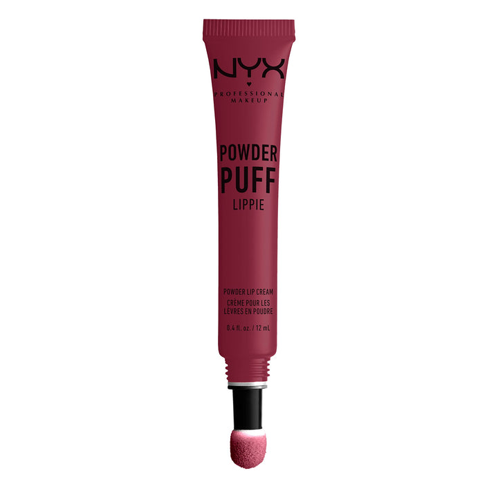 Powder Puff Lippie Lip Cream, Liquid Lipstick - Prank Call (Burgundy)