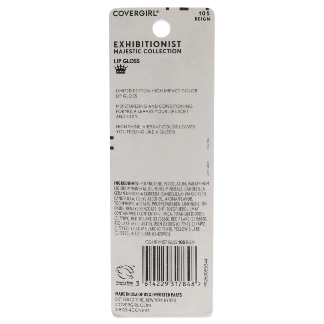 Covergirl (COVEI) Her Majesty Lip Gloss, Reign
