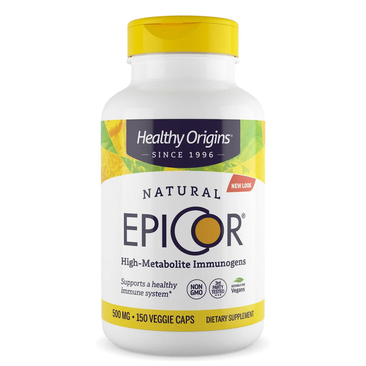 EpiCor 500 mg (Immune Support, Non-GMO, Gluten Free), 150 Veggie Capsules