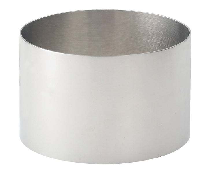 Cutlery-Pro Food Plating Presentation Ring, Cat Cora Approved, 18/8 Stainless Steel, 3.5 x 2-Inch