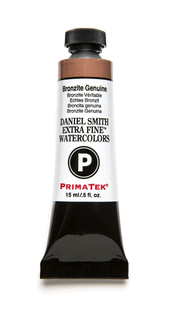 Daniel Smith Extra Fine Watercolor Paint, 15ml Tube, Bronzite Genuine, 284600199, 0.5 Ounce (Pack of 1)