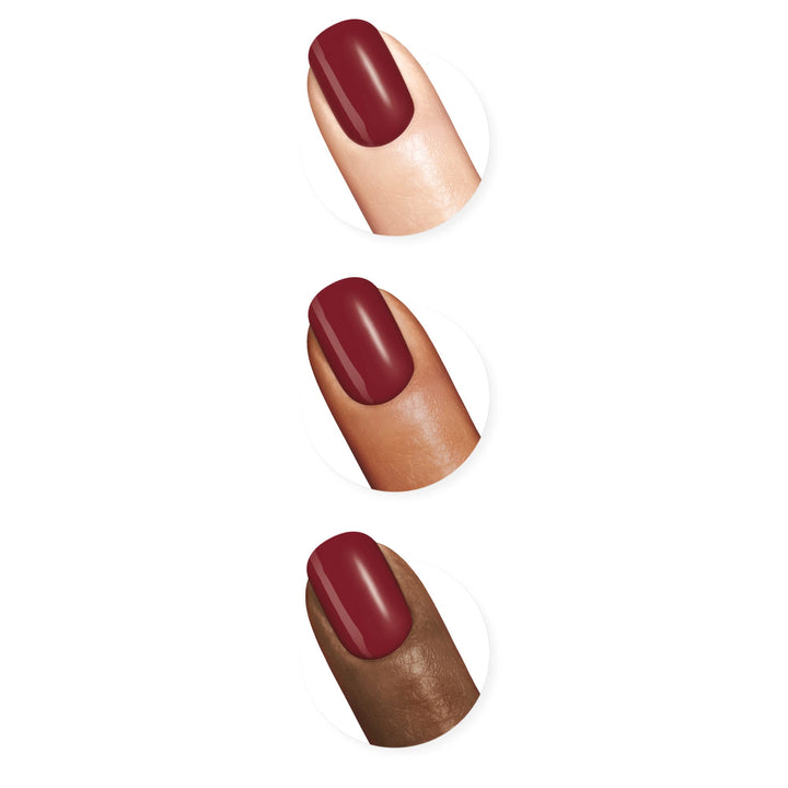 Miracle Gel™, Can't Beet Royalty, Long Lasting, Gel-Like Formula, No UV Lamp Needed, Red Nail Polish