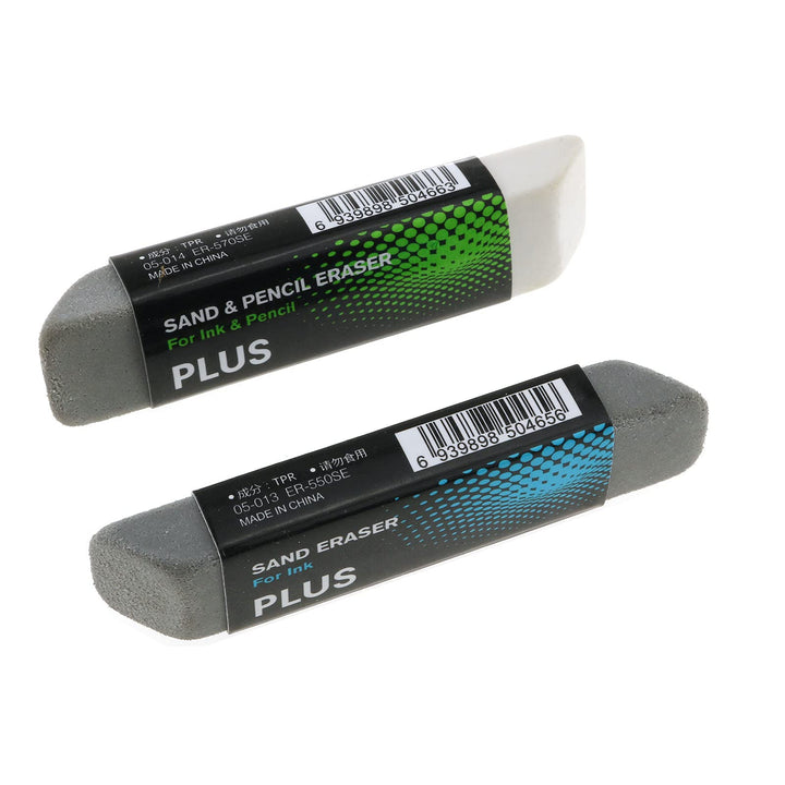 2pcs Sand Eraser School Office Stationery Correction Supplies Sand and Rubber Particles Eraser Silica Eraser Designed to Remove Colored Pencil and Ink Markings