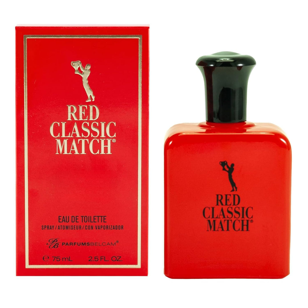 Red Classic Match Eau de Toilette Spray, Our version of a Designer 2.54 Fl Oz