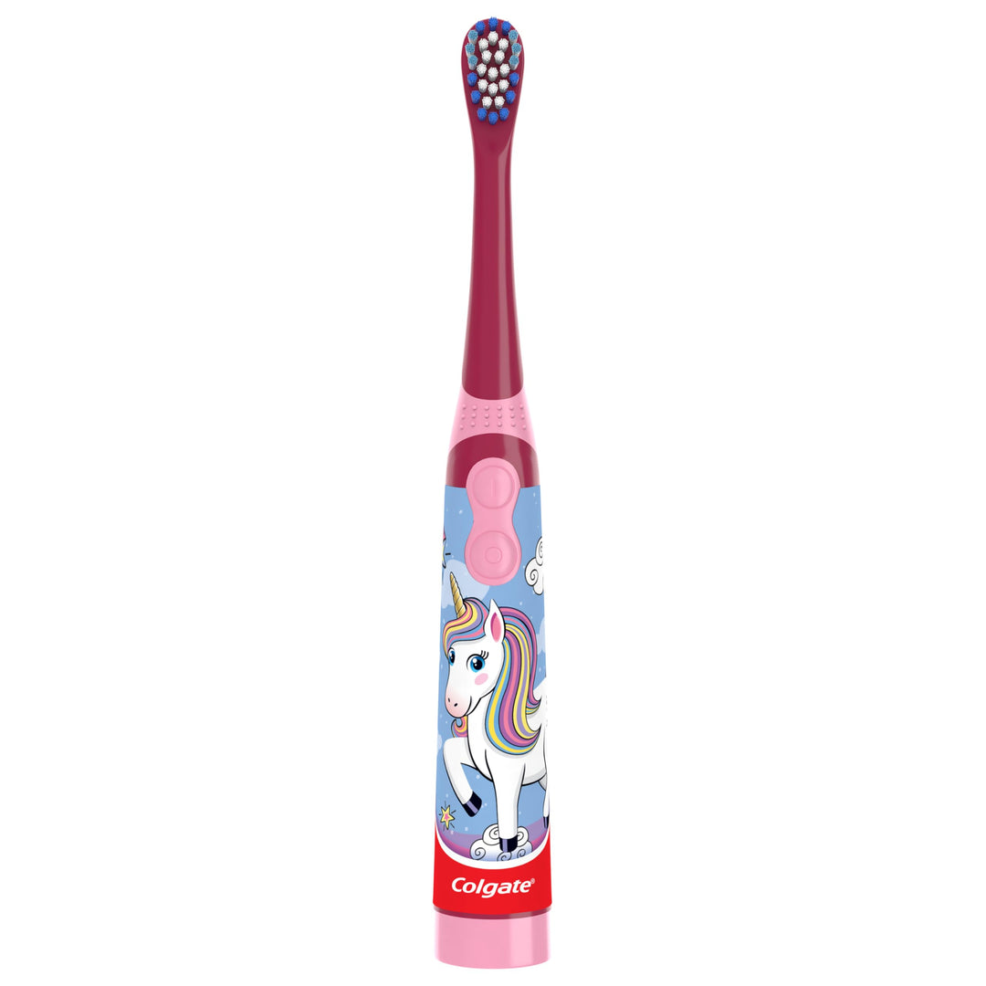 Kids Battery Powered Toothbrush, Unicorn, Extra Soft Toothbrush, Ages 3 and Up, 1 Pack