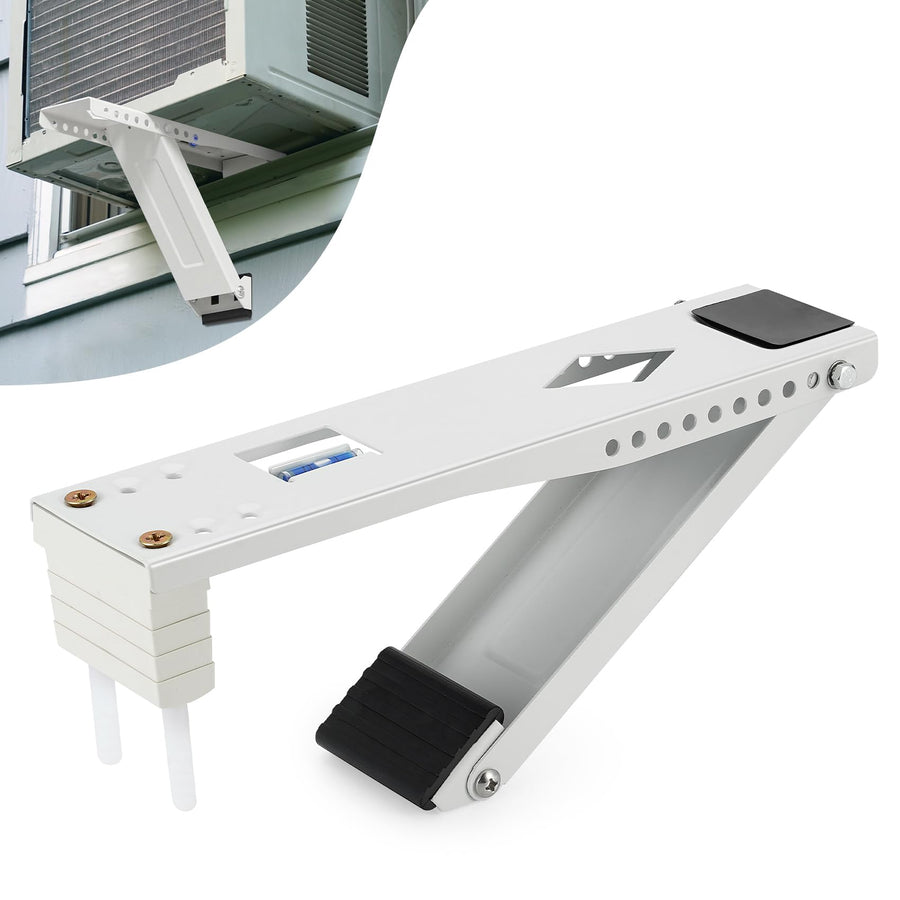 Universal Window Air Conditioner Bracket Universal AC Window Support Bracket - Heavy Duty Support Up to 165 lbs, 5,000 to 22,000 BTU AC Units