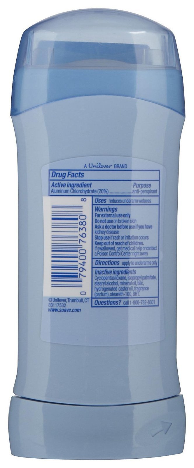 24 Hour Protection Invisible Solid Deodorant for Women