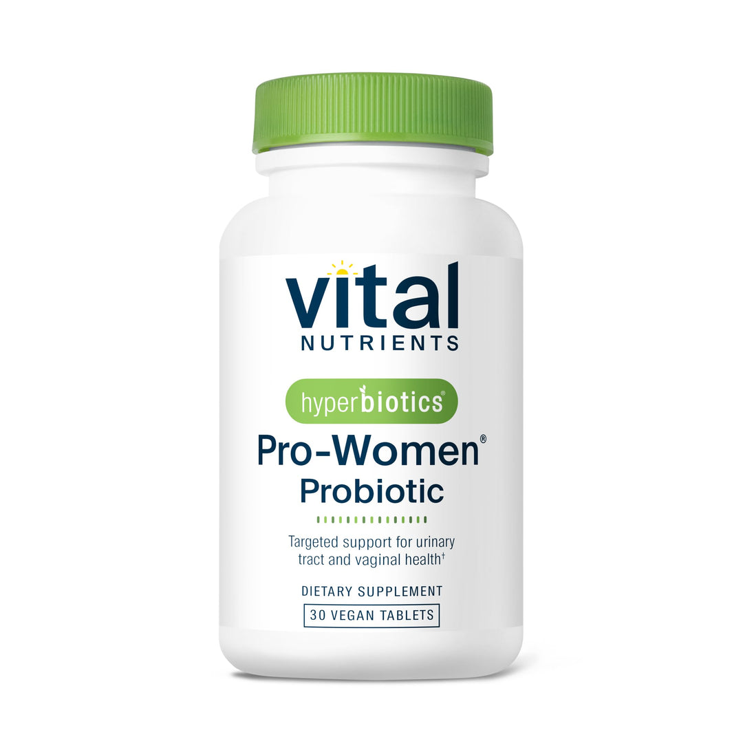 Vital Nutrients Pro Women Probiotics for Women | Vaginal Probiotics for PH Balance | Oral Probiotic for Vaginal Health and Urinary Tract Health | 6 Targeted Strains | 30 Vegan Tablets