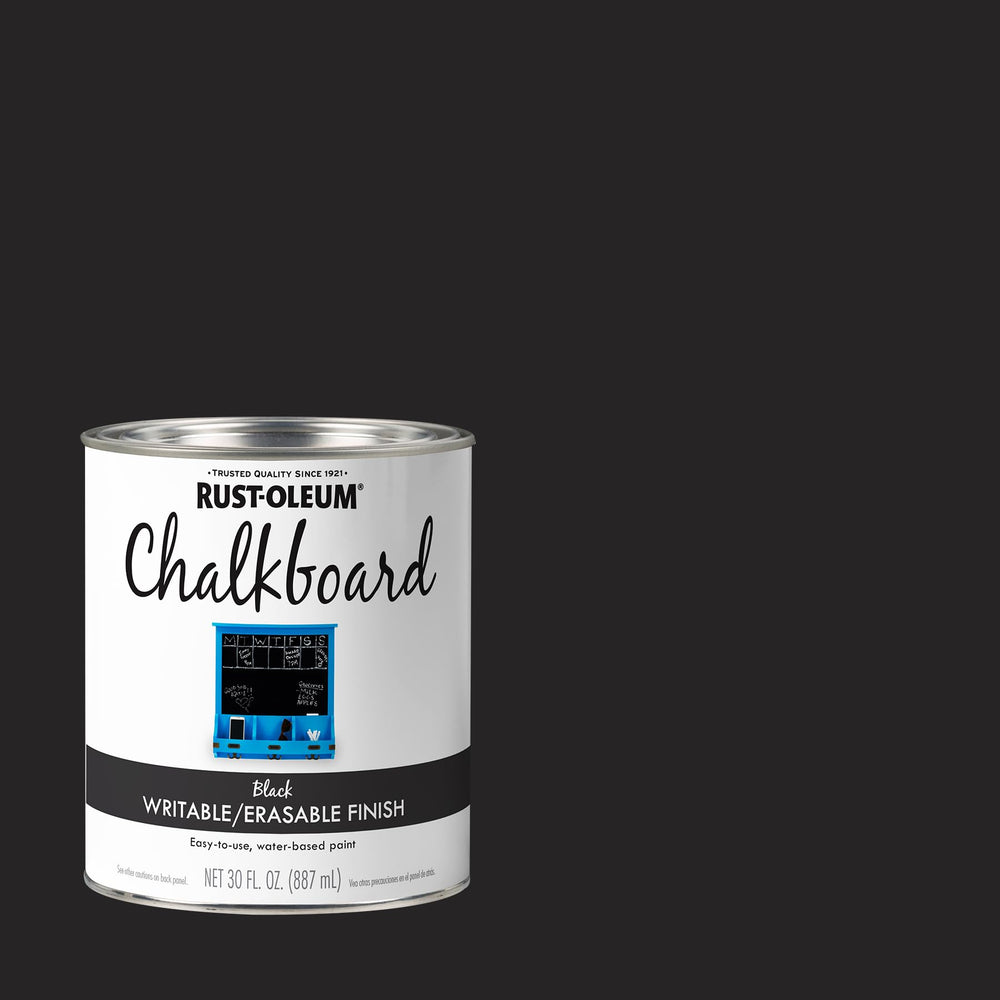 206540 Chalkboard Brush-On, Black, 30-Ounce