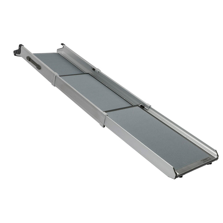 Happy Ride Compact Telescoping Dog Ramp, Portable Pet Ramp for Cars, Trucks & SUVs with Adjustable Sizing
