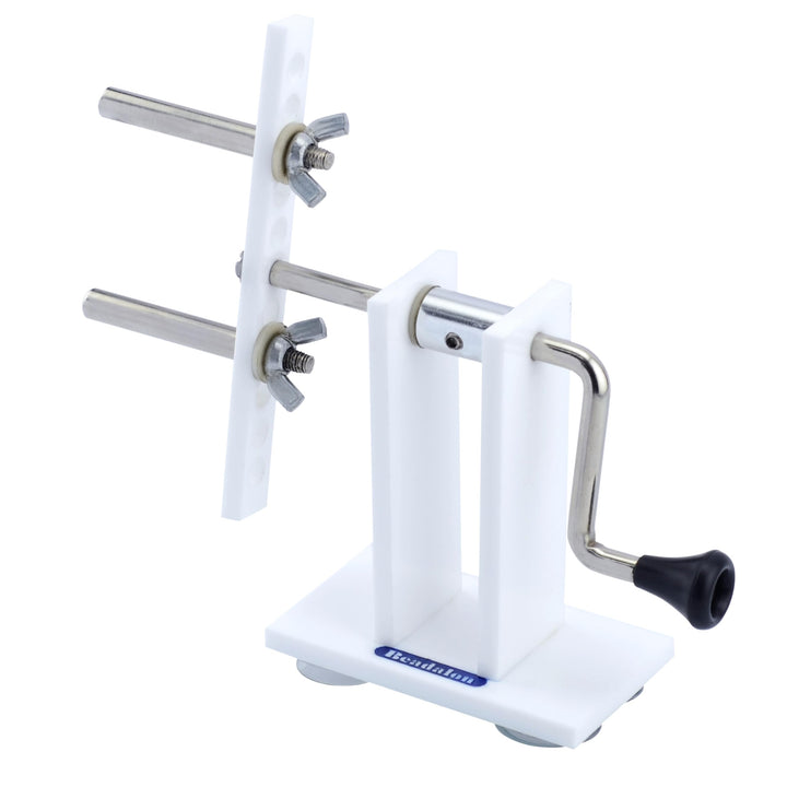 216S-100 7mm O.D. Pegs Tassel Maker, 2.5-9.7cm , White