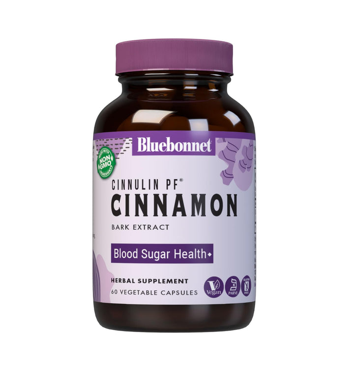 Cinnulinpf Cinnamon Bark Extract Supplement, 60 Count, White