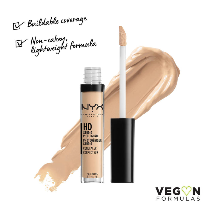 HD Studio Photogenic Concealer Wand, Medium Coverage - Nude Beige