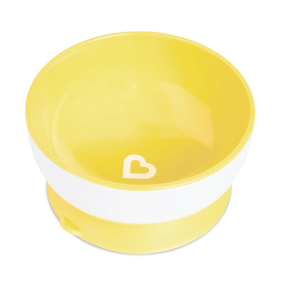 Stay Put Suction Bowls for Babies and Toddlers, 3 Pack, Blue/Green/Yellow