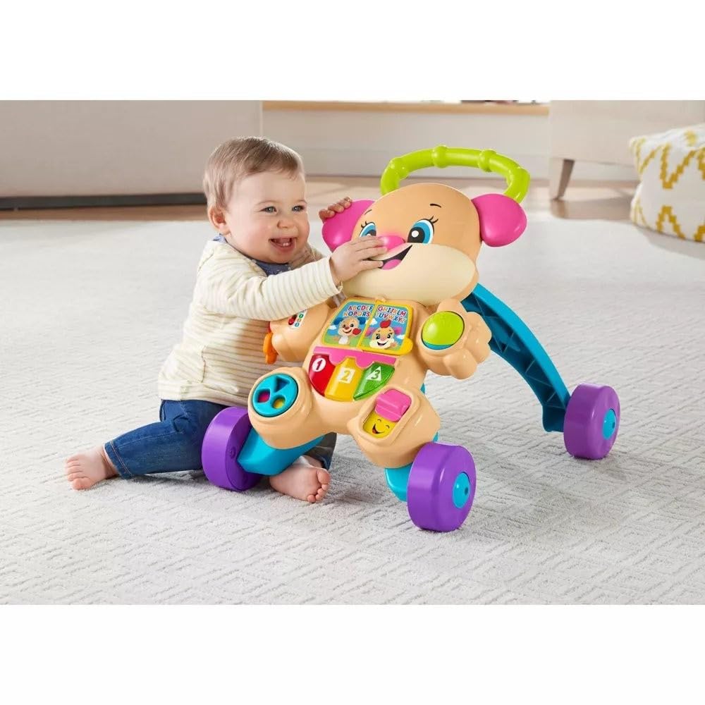 Baby Toy Laugh & Learn Smart Stages Learn with Sis Walker with Music Lights & Activities for Infants Ages 6+ Months