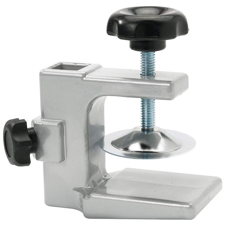 Adjustable Grooming Arm Clamp –Works with Any 3/4-Square Grooming arm and fits Any Surface up to 1 1/4 Thick