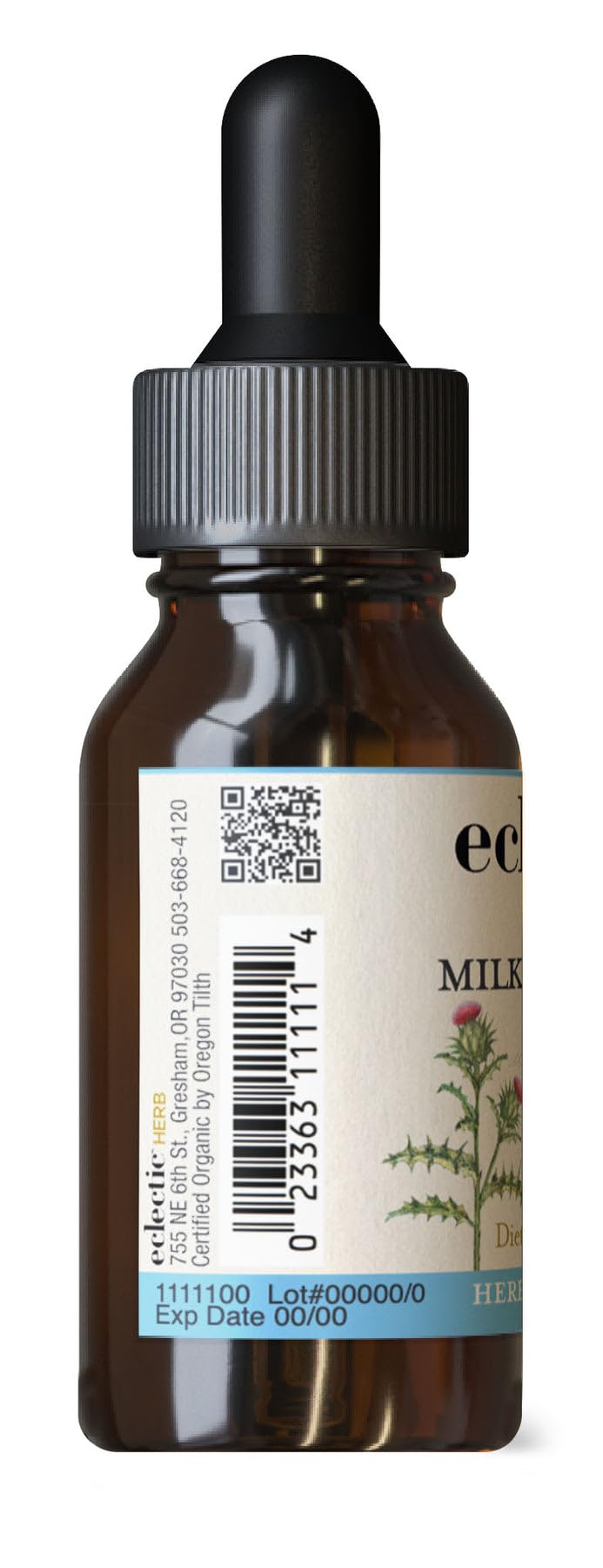 Eclectic Institute Milk Thistle O 2 Ounce