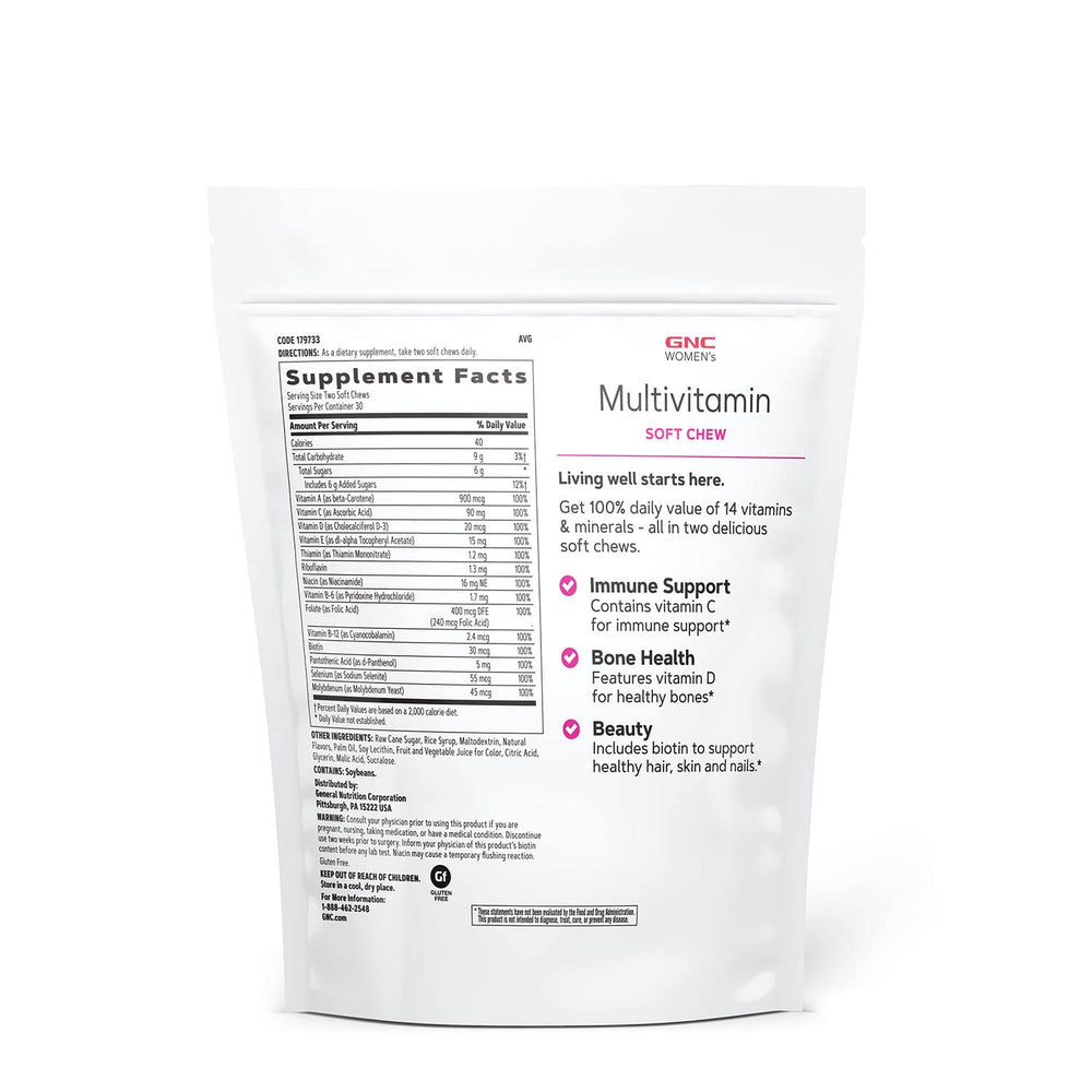 Womens Multivitamin Soft Chew - Mixed Fruit