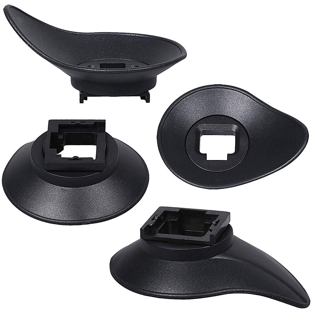 Oval Rotatable Camera Eyecup Eyepiece Viewfinder Eyeshade for Sony A9II A7RIV A7RIII A7III A7RII A7SII A7II A7 A7S A7R Mark IV III II A7M3 A9 A58 A99II Replaces Sony FDA-EP18 FDA-EP16 FDA-EP15 Eye Cup