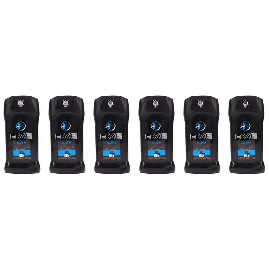 Axe Anarchy Dry Anti-Perspirant & Deodorant, 2.7 OZ (Pack of 6)
