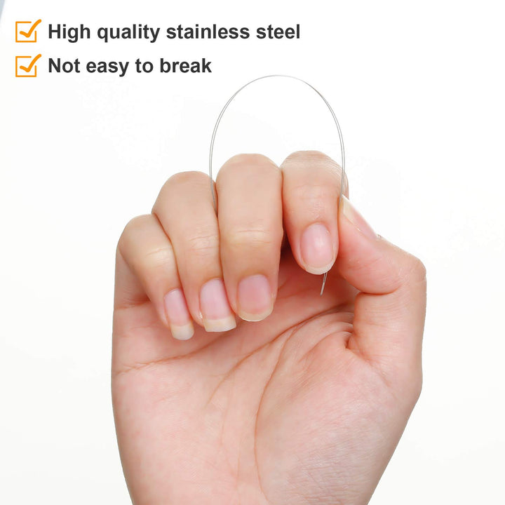 30 Pcs 6 Size Beading Needles Big Eye Beading Needles Collapsible Seed Bead Threader Beading Embroidery Stainless Needles with Needle Bottle for Jewelry Making, Bracelets, Crafts