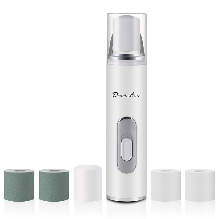 Electric Nail Buffer Rechargeable Nail Buffer Drill and Polisher Easily File for Naturally Beautiful Looking Nails Electric Manicure Pedicure Tool Nail Buffer and Shine Kit