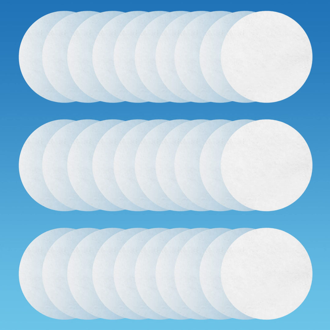 Shower Filter Sediment Pads - Protect your Skin & Hair from Rust, Dust, Sand and other impurities in your water. Compatible with SF400 & SF500-30-Pack