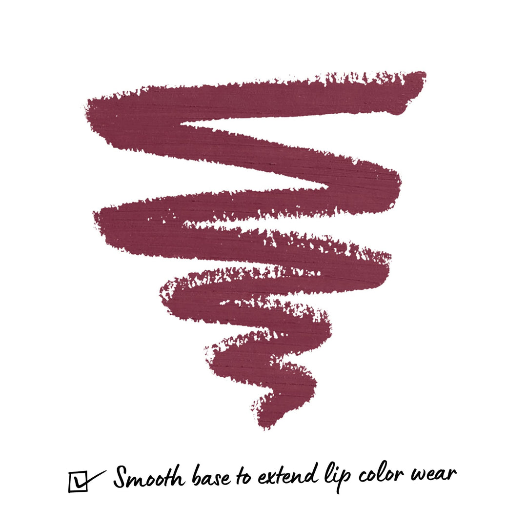 Slim Lip Pencil, Long-Lasting Creamy Lip Liner - Prune