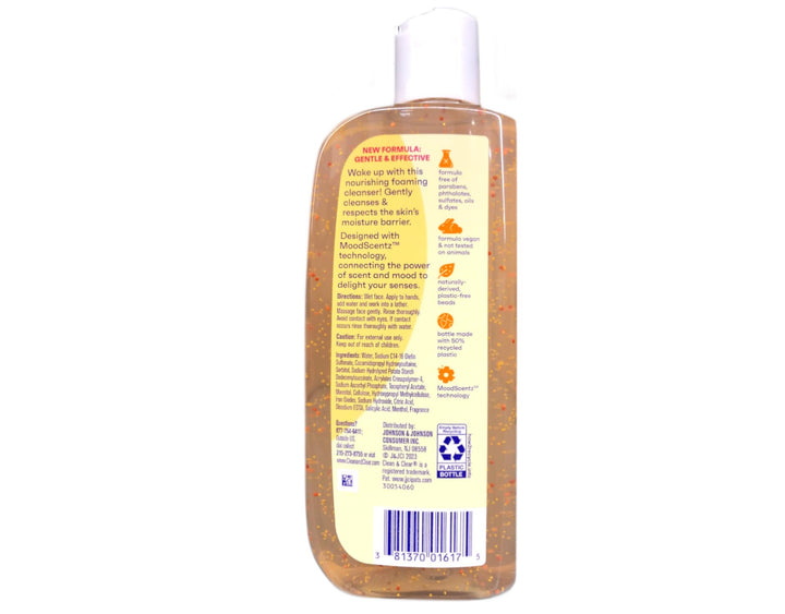 Clean & Clear Morning Burst Facial Cleanser with Bursting Beads, 8 Ounce
