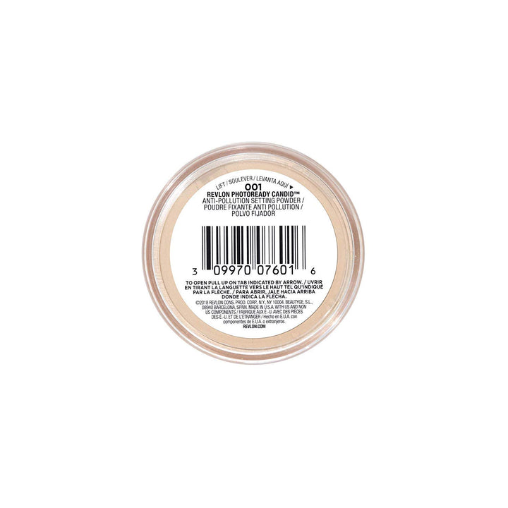 Revlon PhotoReady Candid Setting Powder, with Anti-Pollution, Antioxidant Ingredients, without Parabens, Pthalates and Fragrances; Shade 003 .34 Fluid Oz