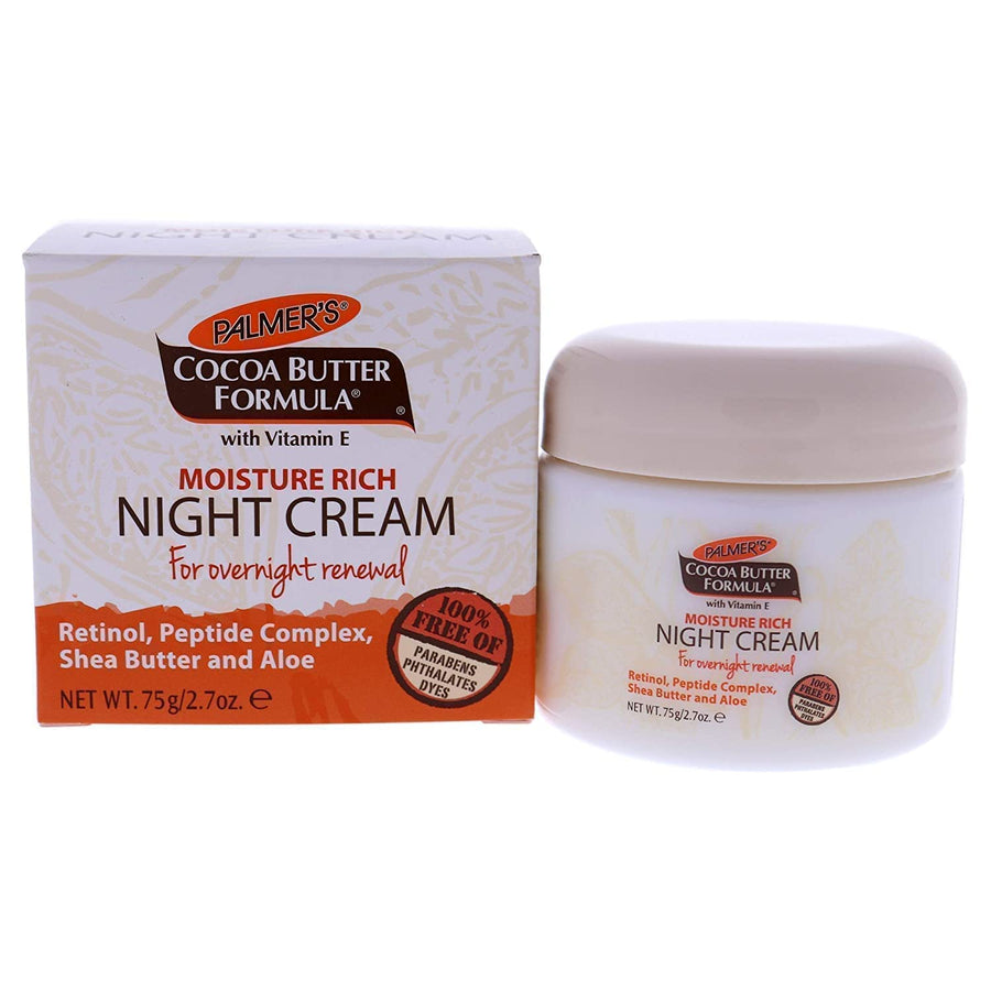 Cocoa Butter Formula Moisture Rich Facial Night Cream, 75 g
