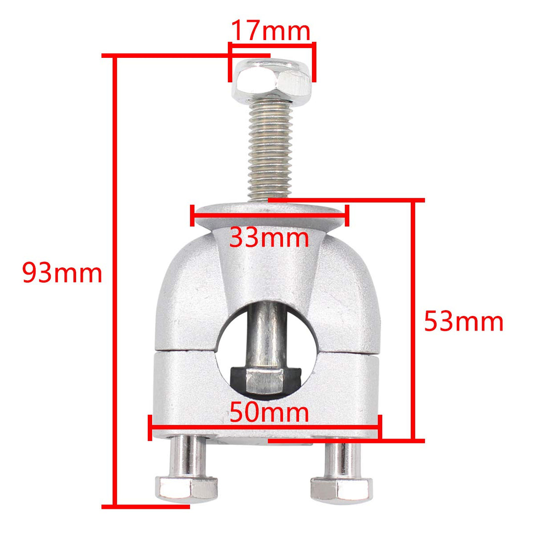 22mm 7/8 Inch Handlebar Risers Mount Clamps for Motorcycle ATV Dirt Bike Pack of 2