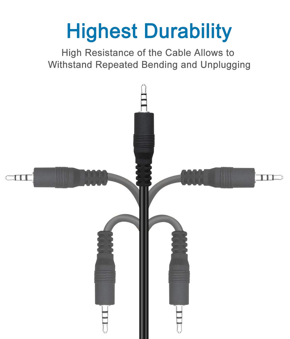 USB to 2.5mm Male AUX Audio Jack Charging Cable for JBL Synchros S300 S300I S300a S400BT J56BT E40BT E30 E40 E50BT S500 S700 Headphones Stereo Power Wire for JBL Charger Cord