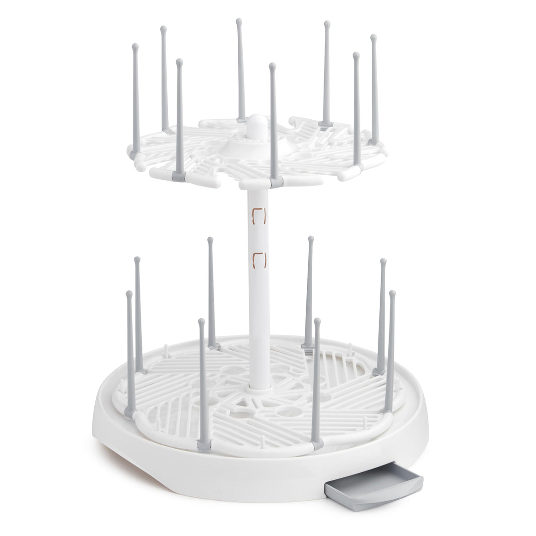 ® High Capacity Drying Rack for Baby Bottles and Accessories, White